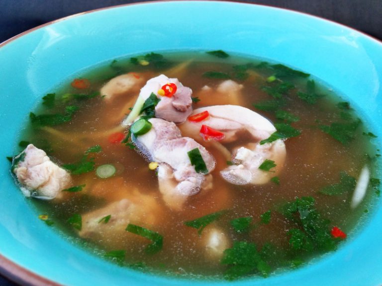 Chicken & Ginger Soup Kev's Kitchen